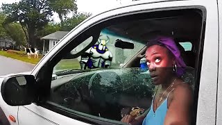 Moorish Repeat Offender w/ Kid in Car Simply Does NOT Care