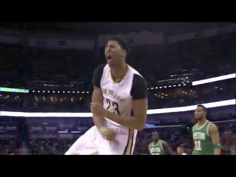 Video: Anthony Davis Throws the Oop Down on Tyler Zeller