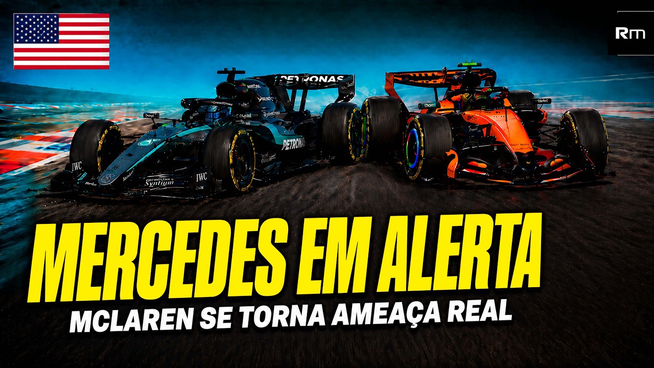 GP MIAMI: FIM DA MERCEDES? MCLAREN SE TORNA A AMEAÇA, E AINDA TEM RED BULL E FERRARI NA COLA #f1