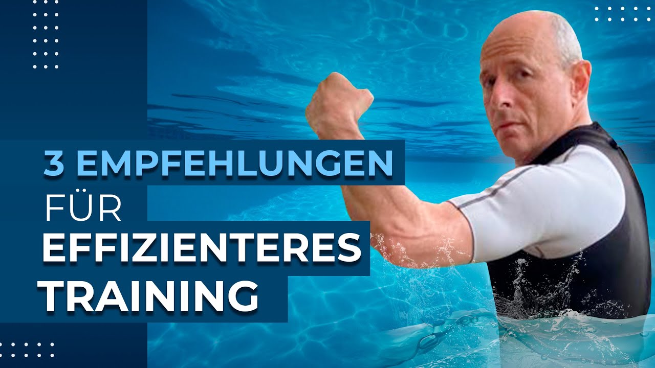 Lektion 1: Schwimmen Sie SCHNELLER & EFFIZIENTER mit diesen 3 Tipps!