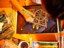 Sara che disegna un carretto.wmv