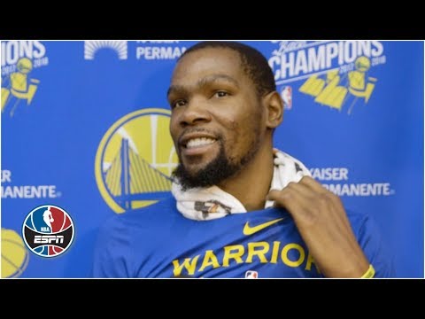 Video: Kevin Durant has ‘no clue’ where Knicks rumors came from | NBA on ESPN