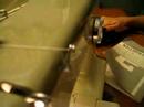 how to set up an old school sewing machine
