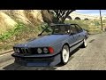 BMW M635 CSI E24 1986 для GTA 5 видео 1