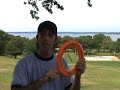 ooch takes the flight ring out to play
