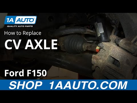 How To Install Replace Front Axle 2002-05 Ford Explorer Mercury Mountaineer