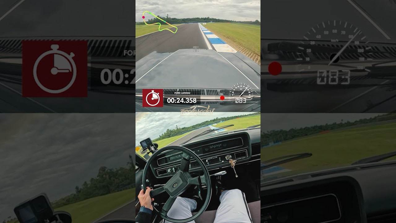 ONBOARD DO FORD LANDAU NA VOLTA RÁPIDA! 🚗🏁🏆