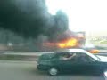 BUS on Fire, Tehran-Qom Highway