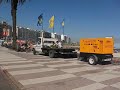 En Enero por la Rambla Montevideana