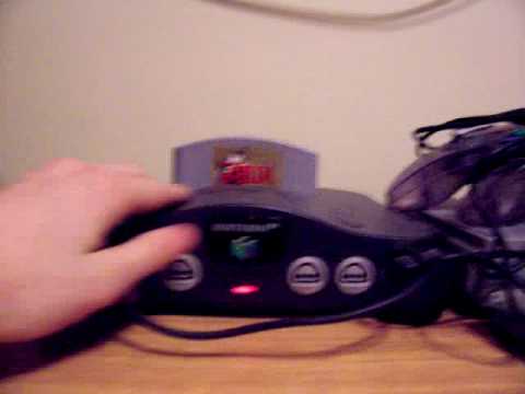 how to turn on a nintendo 64