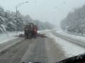 Snow plowing I-295 RI