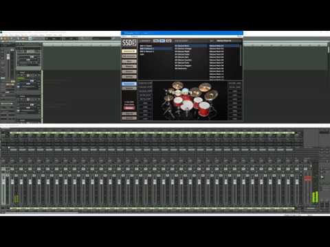Samplitude ProX4: Steven Slate Drums SSD5 Multiple Outs