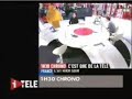 que ne f�t pas la surprise de thomas hugues lorsqu'en plein journal, il vit debarquer s�basto en poule !!!