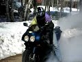 Burnout Kawasaki ZX7 92