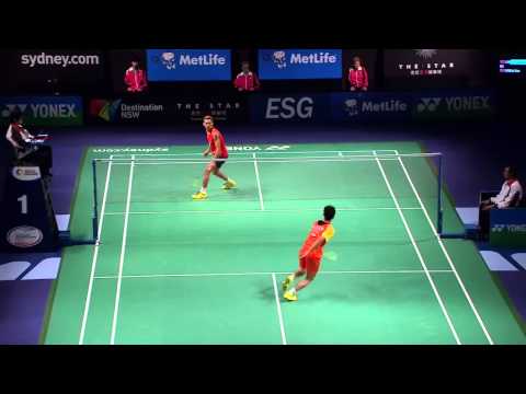 2014 THE STAR AUSTRALIAN BADMINTON OPEN-SF-MS- Tian Houwei (CHN) VS Lin Dan (CHN)
