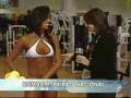 Hot sexy beutiful brazilian girl working out