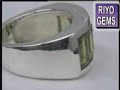 Silver peridot Ring silver Jewelry Manufacturer