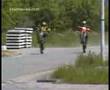 moto cross weeling crash 2 motos