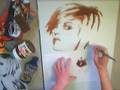 Painting PINK, CHOCOLATE SYRUP, Nathan Wyburn