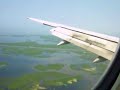 Continental Airlines Boeing 757 Landing New Orleans MSY