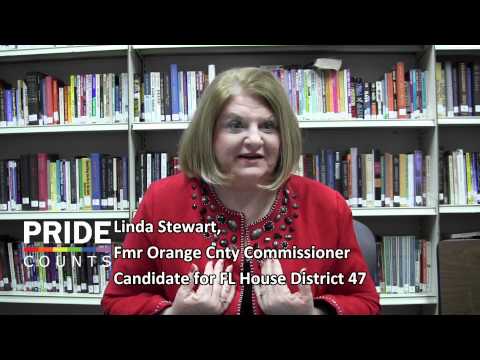 Linda Stewart Promotes Pride 2012