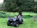 How to drive a Quad! Yahama Grizzly 660