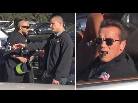 Watch 'UFC Fighter' Attack Arnold Schwarzenegger For Promoting Steroids
