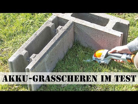 Akku-Grasscheren Test
