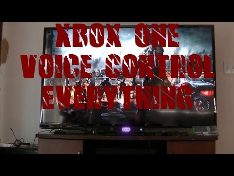 how to voice control xbox one
