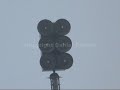 The weekly testing of the Brown Counties outdoor warning system. Federal Signal Siratone EOWS 612, with a very very short 