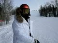 Snow Blade Montage. Brian Head, Utah.