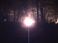 High Voltage Live Downed Wire Arcing