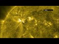 Raw Video: Solar Flare Heads Toward Earth