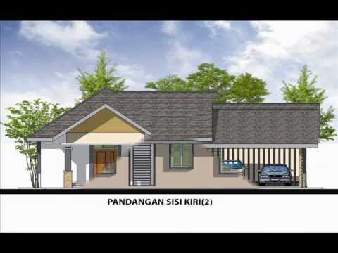 pelan rumah banglo - Sila layari http://www.rekabentukrumah.com untuk tempahan pelan. Rekabentuk Pelan Rumah C1-01 (Banglo setingkat 4 bilik/ 3 bilik air berkeluasan 185.8 meter ...