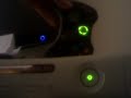 RIPARAZIONE XBOX360 3 LED ROSSI SCHERMO NERO 4 CONSOLE 4