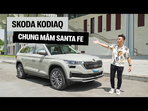 Chi tiết Skoda Kodiaq giá 1,409 tỷ đồng: Xe châu Âu 7 chỗ có gì khi chung mâm Hyundai Santa Fe?