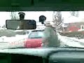 Lustige Autofahrt - Rote Ampel