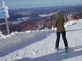 Sunga on snowboard vs moguls run (double black) @ Mont Tremblant
