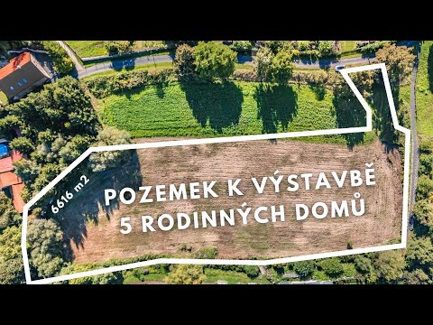 Video Stavební pozemek v obci Brodec