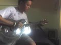 just me noodling on my johnson style o resonator with tampa red's tune, 