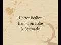 orchestre symphonique de londres, dirig� par sir colin davis.
alto principal : tabea zimmermann

harold en italie naqu�t d'une id�e de paganini.
il dit � berlioz 