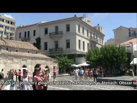 Plac Monastiraki, Ateny - Grecja lipiec 2012