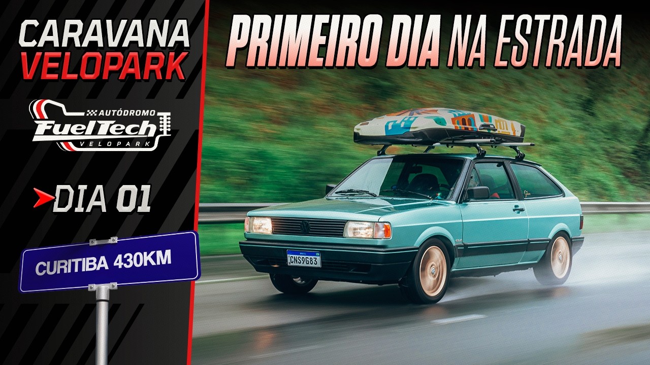 A Caravana começou! De SP ao RS rumo ao FuelTech Velopark