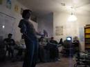 Boothboy boxing with the Wii