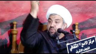 نعي الشيخ علي الساعدي :: ليلة 1 محرم 1437 هــ 