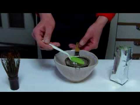 how to dissolve green tea powder
