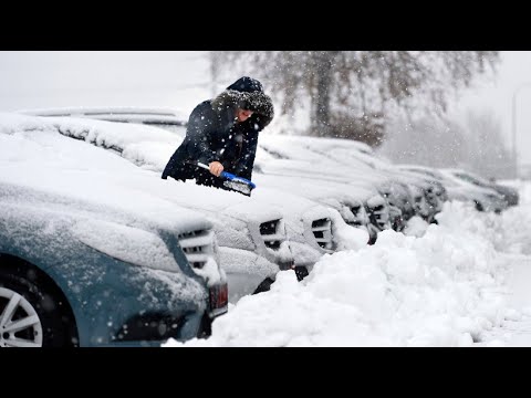 Wintereinbruch in der Eifel bringt Schnee und Kälte
