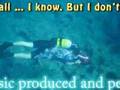 First dive with a seabob dive scooter dpv  on picture/film