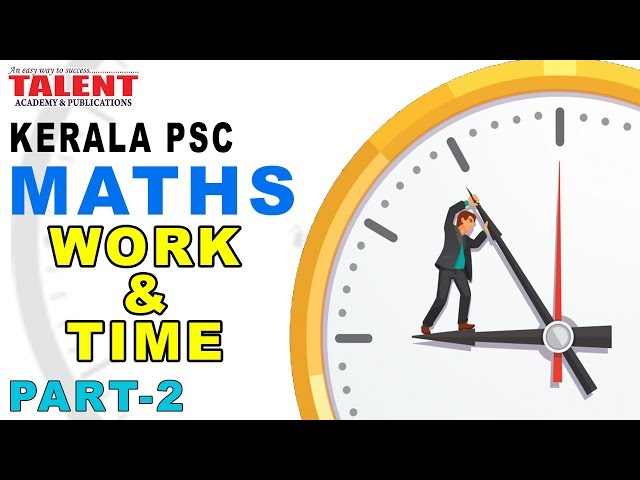 KERALA PSC | ASSISTANT GRADE| CPO | MATHS -WORK AND TIME PART 2
