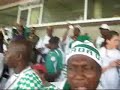Nigeria japan U20 world cup gyration with supporters club